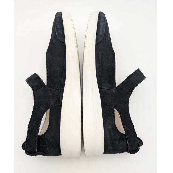 Mephisto Marsia Mary Jane Flat Shoes Women's Black/White Sz US10.5 Fits Like 9.5 - Picture 11 of 11